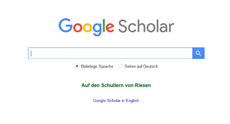 wissenschaftliche internetquelle google scholar