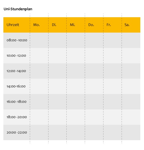 Uni Due Stundenplan Erstellen